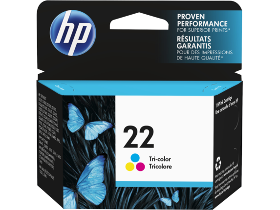 HP 22 Tri-color Ink Cartridge (C9352AA) EL